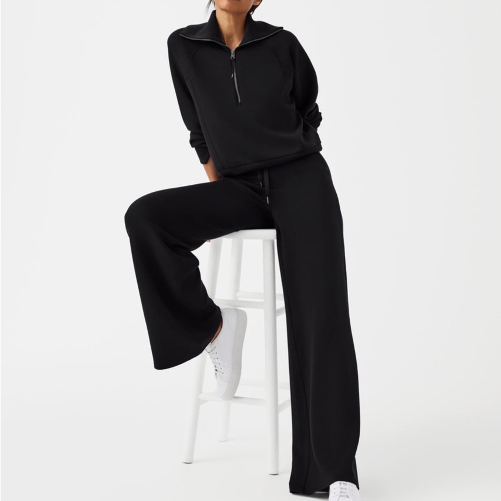Spanx AirEssentials Wide Leg Pant Sz LP
